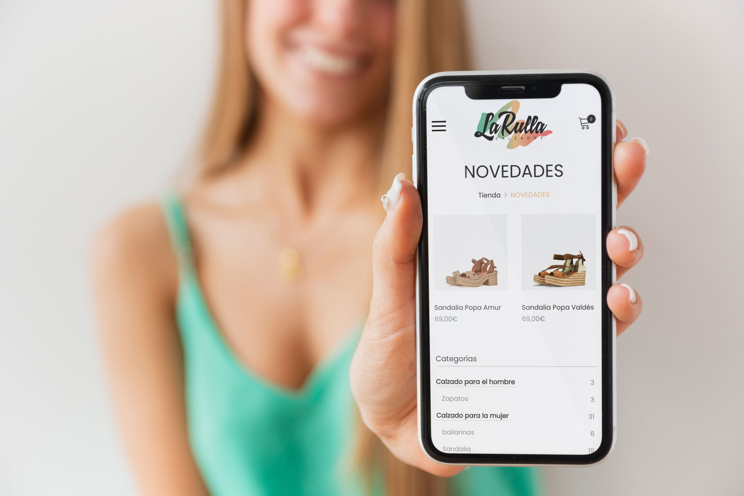 Nueva tienda online de Calzados La Rulla